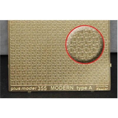 Plus Model Engraved plate - Modern A type Plus Model Engraved plate - Modern A type