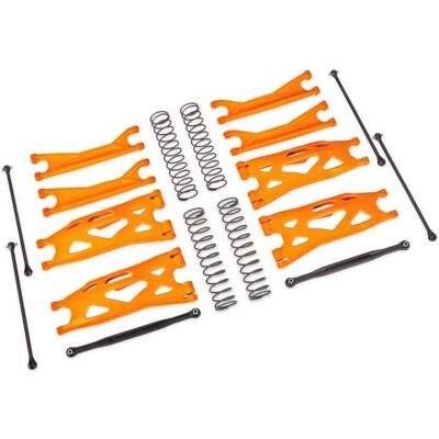 Traxxas wide-x-maxx-kit orange querlenker, spurstangen, wellen + federn Traxxas wide-x-maxx-kit orange querlenker, spurstangen, wellen + federn