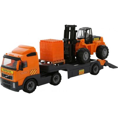 Wader Volvo truck tractor with forklift (GXP-632513) Wader Volvo truck tractor with forklift (GXP-632513)