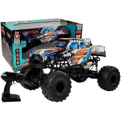 Leantoys RC Auto - 57cm Off-road Orange - RC Car Leantoys RC Auto - 57cm Off-road Orange - RC Car