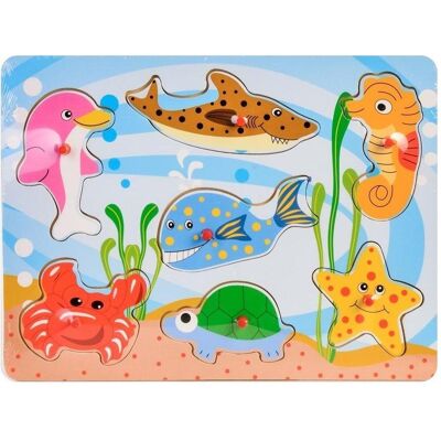 Daff Holzpuzzle - Meerestiere Daff Holzpuzzle - Meerestiere