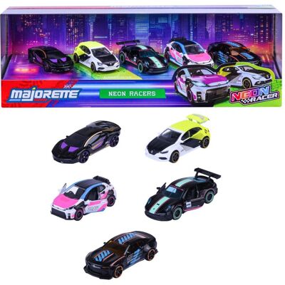 Majorette Neon Racer 5 Pieces Giftpack Majorette Neon Racer 5 Pieces Giftpack