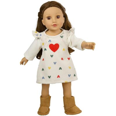 Heless Puppenkleid "Prinzessin Emily" mit Herztasche und Krone, Gr. 35-45 cm Heless Puppenkleid "Prinzessin Emily" mit Herztasche und Krone, Gr. 35-45 cm