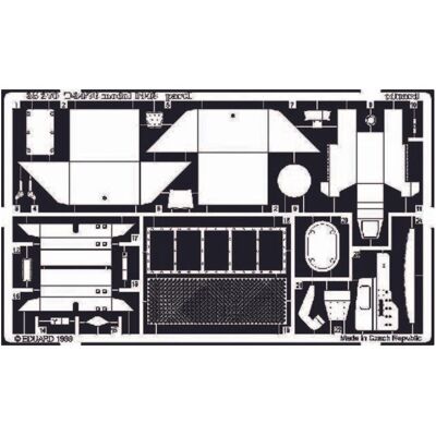 Eduard T-34/76 1942 Modellbausatz Zubehör - Militärfahrzeug Modellbausatz Detail Eduard T-34/76 1942 Modellbausatz Zubehör - Militärfahrzeug Modellbausatz Detail