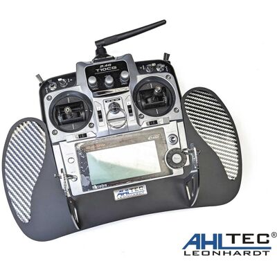 AHLtec Senderpult Futaba T10CG Black mit Standard Senderpultbügel, ohne Handauflage AHLtec Senderpult Futaba T10CG Black mit Standard Senderpultbügel, ohne Handauflage
