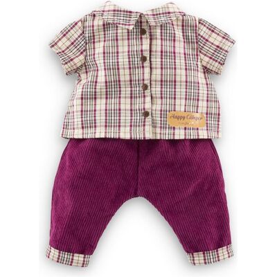 Corolle kariertes Hemd mit Hose Little Explorer - 30 cm Corolle kariertes Hemd mit Hose Little Explorer - 30 cm