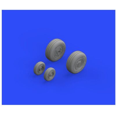 Eduard F-4J wheels for Zoukei Mura Eduard F-4J wheels for Zoukei Mura