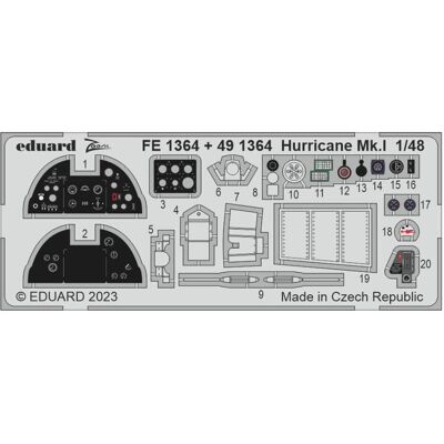 Eduard Hurricane Mk.I 1/48 HOBBY BOSS Eduard Hurricane Mk.I 1/48 HOBBY BOSS