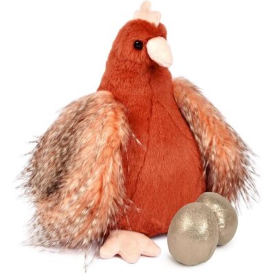 Doudou et Compagnie Huhn mit goldenen Eiern 28cm (MQ1) (28 cm) Doudou et Compagnie Huhn mit goldenen Eiern 28cm (MQ1) (28 cm)