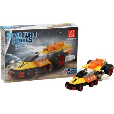Lobbes Titan Heroes – Space Explorer Orange Bausatz – 96 Teile Lobbes Titan Heroes – Space Explorer Orange Bausatz – 96 Teile