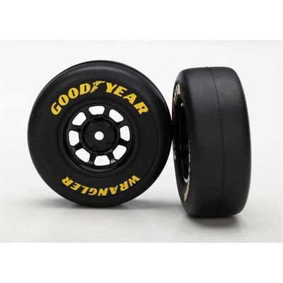 Traxxas goodyear wrangler reifen inkl. felgen 1/10 slick Traxxas goodyear wrangler reifen inkl. felgen 1/10 slick