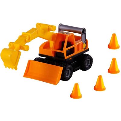 Polesie Cavallino Grip Bagger mit Gummireifen, 29 cm Polesie Cavallino Grip Bagger mit Gummireifen, 29 cm