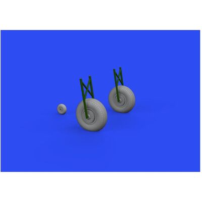 Eduard Il-2 wheels 1/48 for ZVEZDA Eduard Il-2 wheels 1/48 for ZVEZDA