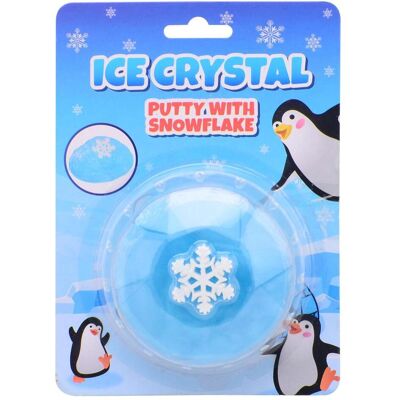 Johntoy Glänzende Eiskitt-Schneeflocke Johntoy Glänzende Eiskitt-Schneeflocke