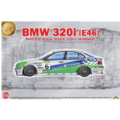 Beemax - BMW 320i E46 Touring Macau 2001 Gewinner - 1/24 Beemax - BMW 320i E46 Touring Macau 2001 Gewinner - 1/24