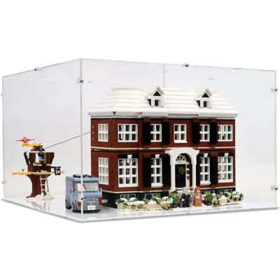 iDisplayit Acryl-XL-Display für LEGO 21330 Kevin – Allein zu Haus (mit weissem Boden) iDisplayit Acryl-XL-Display für LEGO 21330 Kevin – Allein zu Haus (mit weissem Boden)