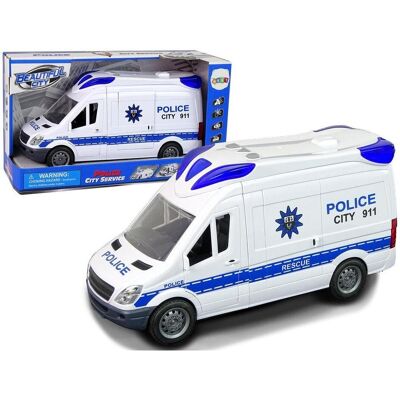 Lean Toys Interaktives Polizeifunkauto mit Licht- und Soundeffekten! Türen öffnen Lean Toys Interaktives Polizeifunkauto mit Licht- und Soundeffekten! Türen öffnen