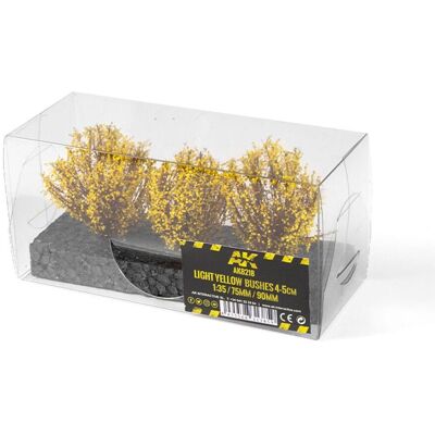 AK Interactive Light Yellow Bushes 4-6cm AK Interactive Light Yellow Bushes 4-6cm