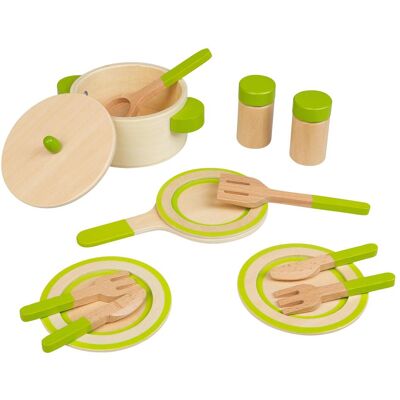 Idena Küchengeschirr Holz 13 Teile FSC100% Idena Küchengeschirr Holz 13 Teile FSC100%