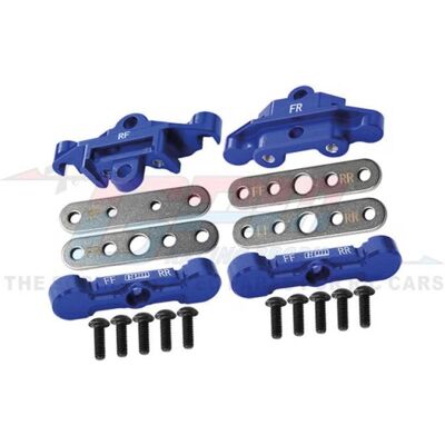 GPM Aluminium Querlenkerbefestigung unten v/h blau TRX Maxx, Maxx Slash GPM Aluminium Querlenkerbefestigung unten v/h blau TRX Maxx, Maxx Slash