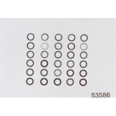 Tamiya Beilagen-Set 4 mm 3 Typen 10 Stück Tamiya Beilagen-Set 4 mm 3 Typen 10 Stück