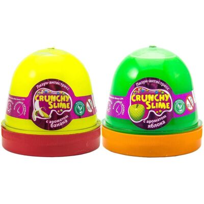 Clovin Crunchy Slime Assorted 120g Clovin Crunchy Slime Assorted 120g