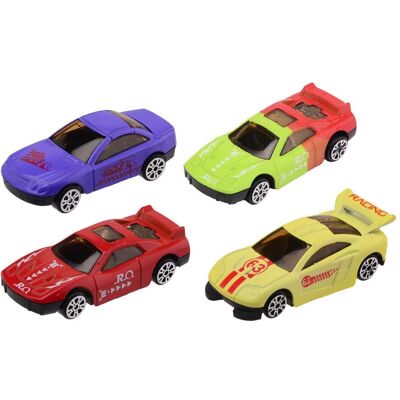 Johntoy Farbwechselndes Druckguss-Rennauto, 3 Stück. Johntoy Farbwechselndes Druckguss-Rennauto, 3 Stück.