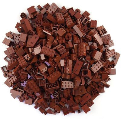 Steine Braun gemischt - 100 Stück - Reddish Brown bricks mix - NEU (LEGO Zubehör) Steine Braun gemischt - 100 Stück - Reddish Brown bricks mix - NEU (LEGO Zubehör)