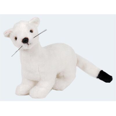 Semo Unbekannt Stofftier Wiesel, 23 cm, Kuscheltier, Plüschtier, Hermelin, weiss (23 cm) Semo Unbekannt Stofftier Wiesel, 23 cm, Kuscheltier, Plüschtier, Hermelin, weiss (23 cm)