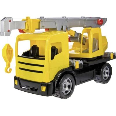 Lena GIGA TRUCKS Kranwagen gelb Lena GIGA TRUCKS Kranwagen gelb