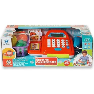 Teka, Kaufladen Zubehör, Batteriebetriebene Registrierkasse, Licht und Ton Teka, Kaufladen Zubehör, Batteriebetriebene Registrierkasse, Licht und Ton