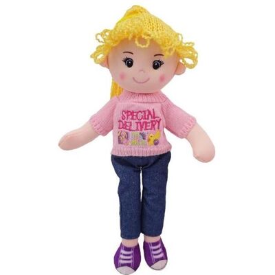 Tullo Olivia Stoffpuppe 40 cm Tullo Olivia Stoffpuppe 40 cm