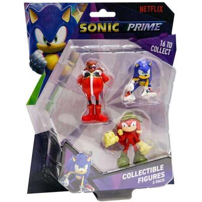 PMI Ltd Sonic Prime - 3er Pack Sammelfiguren - 6,5Cm PMI Ltd Sonic Prime - 3er Pack Sammelfiguren - 6,5Cm