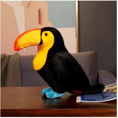 Lean Toys Lean Plüsch Maskottchen Huggable Toucan Schwarz 25Cm (25 cm) Lean Toys Lean Plüsch Maskottchen Huggable Toucan Schwarz 25Cm (25 cm)