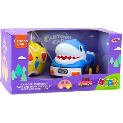 Lean Toys Ferngesteuerter Rc Baby-Hai Blau Lean Toys Ferngesteuerter Rc Baby-Hai Blau
