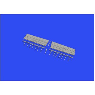 Eduard A6M3 Type 22 landing flaps PRINT for Eduard A6M3 Type 22 landing flaps PRINT for