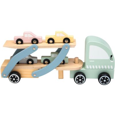Kinder and Kids - Car Transporter with Cars (4 pcs.) (K50514) Kinder and Kids - Car Transporter with Cars (4 pcs.) (K50514)