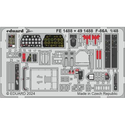 Eduard F-86A CLEAR PROP Eduard F-86A CLEAR PROP
