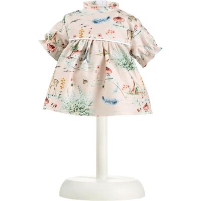 Llorens Kleid mit Waldmotiven 40-42cm Llorens Kleid mit Waldmotiven 40-42cm