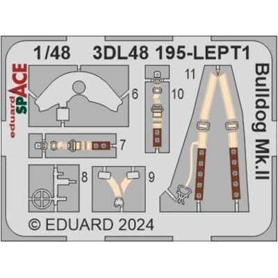 Eduard Bulldog Mk.II SPACE Eduard Bulldog Mk.II SPACE