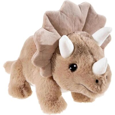 Heunec Plüsch Dino Triceratops hellbraun 22cm (22 cm) Heunec Plüsch Dino Triceratops hellbraun 22cm (22 cm)