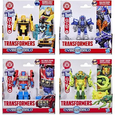 Hasbro Cyberworld Armored Cyber Change (assortiert - 1 Stück) Hasbro Cyberworld Armored Cyber Change (assortiert - 1 Stück)