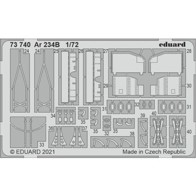 Eduard Ar 234B 1/72 for DRAGON Eduard Ar 234B 1/72 for DRAGON