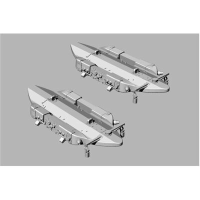 Brengun BRU-57 canted Vertical Ejector Rack (2 pcs) Brengun BRU-57 canted Vertical Ejector Rack (2 pcs)
