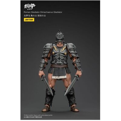 Joy Toy Strife Actionfigur 1/18 Roman Gladiator Dimachaerus Gladiator 11 cm Joy Toy Strife Actionfigur 1/18 Roman Gladiator Dimachaerus Gladiator 11 cm