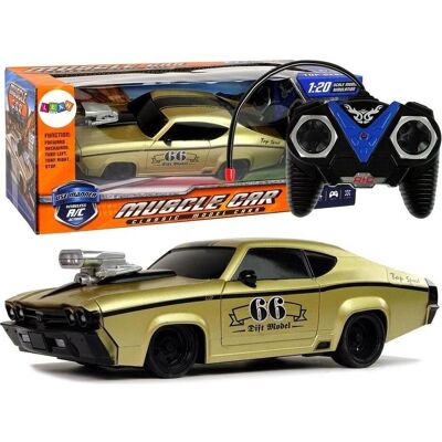 Lean Toys Ferngesteuerter Sportwagen Muscle Car 1:20, Gold Lean Toys Ferngesteuerter Sportwagen Muscle Car 1:20, Gold