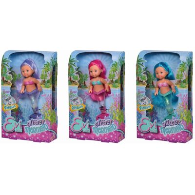 Simba EL Glitter Mermaid, 3-sort. Simba EL Glitter Mermaid, 3-sort.