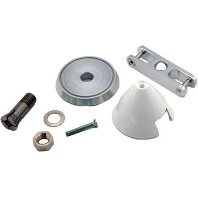 Super Präzisionsspinner 34/3,2 mm Metallmitnehmer 8mm Blattaufnahme Super Präzisionsspinner 34/3,2 mm Metallmitnehmer 8mm Blattaufnahme
