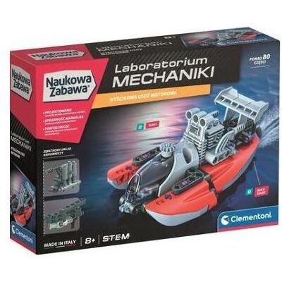 Clementoni Laboratorium Mechaniki - Motorówka Clementoni Laboratorium Mechaniki - Motorówka