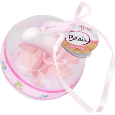 Toi-Toys Baby Beau Babypuppe in Kugel, 12 cm Toi-Toys Baby Beau Babypuppe in Kugel, 12 cm